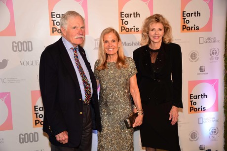 Ted Turner Wife Jane Hartley Editorial Stock Photo - Stock Image