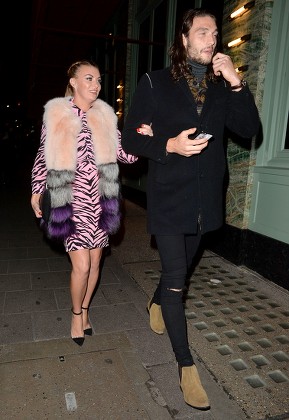 Billie Mucklow and Andy Carroll out and about, London, Britain2015 - 09 Dec 2015