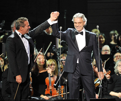 Andrea Bocelli in concert at Madison Square Garden, New York, America - 09 Dec 2015