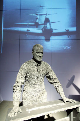 Sculpture Designer Spitfire Aircraft Rj Mitchell Editorial Stock Photo ...