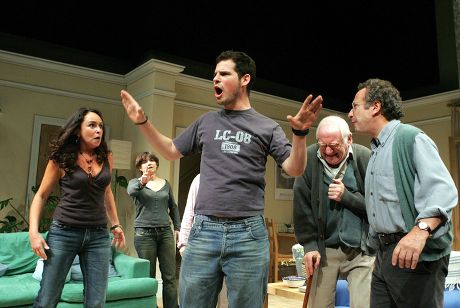 'TWO THOUSAND YEARS' PLAY BY MIKE LEIGH, COTTESLOE  THEATRE, LONDON, BRITAIN - SEP 2005