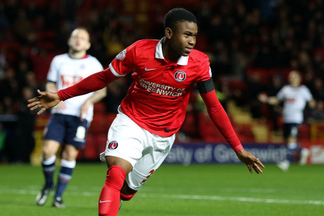 Ademola Lookman Celebrates Scoring Charltons Opening Editorial Stock ...