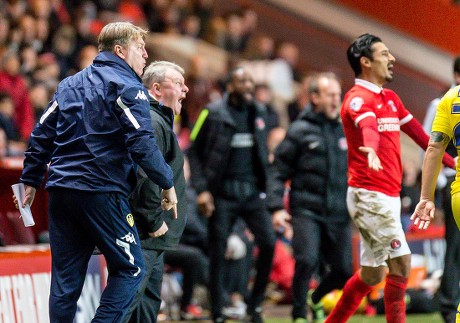 Leeds United Head Coach Steve Evans Editorial Stock Photo - Stock Image ...