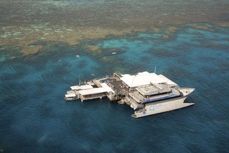 Large Floating Platform Anchored On Agincourt Editorial Stock Photo ...