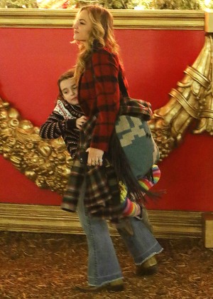 Drea De Matteo Friend Son Waylon Editorial Stock Photo - Stock Image