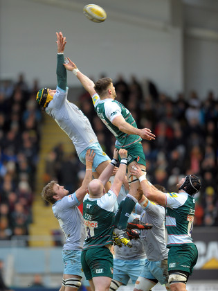 Leicester Tigers v Northampton Saints, Aviva Premiership, Rugby Union, Welford Road, Leicester, Britain - 09 Jan 2016
