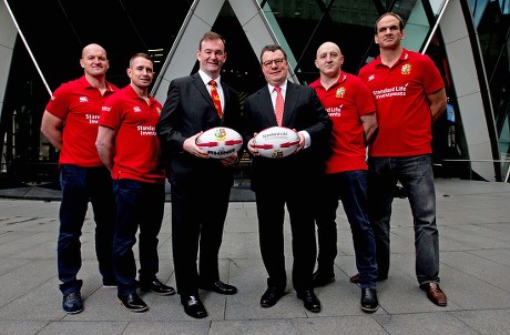 Standard Life Investments Announced as Principal Partner and Jersey Sponsor of The British & Irish Lions 2017 Tour to New Zealand, London - 11 Jan 2016