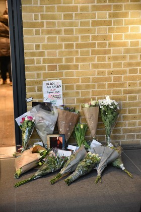 Tributes to Alan Rickman, London, Britain - 15 Jan 2016