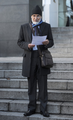 Pictured Mohammed Bari Delivers Message On Editorial Stock Photo