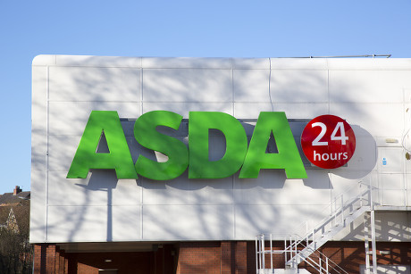 Asda Supermarket Corporate Sign Logo Barnsley Editorial Stock Photo ...