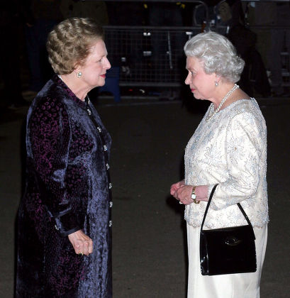 margaret thatcher and the queen