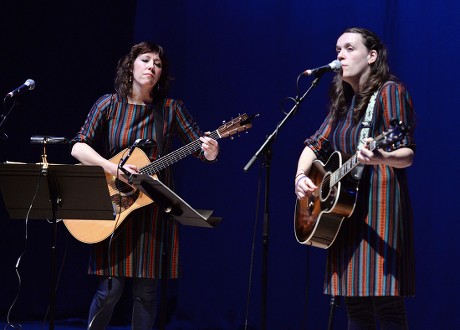 The Wainwright Sisters in concert at Celtic Connections Festival, City Halls Glasgow, Scotland, Britain - 25 Jan 2016