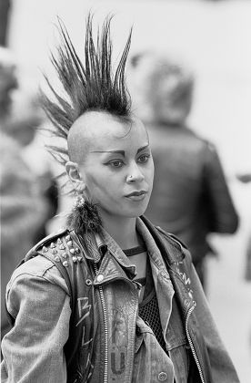 Punk Rocker On Kings Road Editorial Stock Photo - Stock Image 