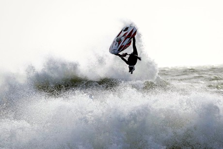 Jet Skiers Perform Tricks On Huge Editorial Stock Photo Stock Image