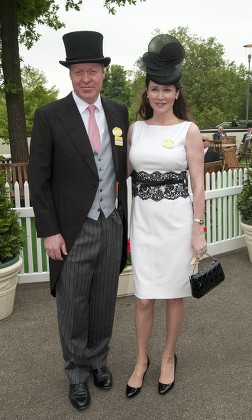 Earl Spencer And His Wife Karen Attending Day Of Royal Ascot. Picture David Parker 18.6.13 Reporter Louise Eccles.