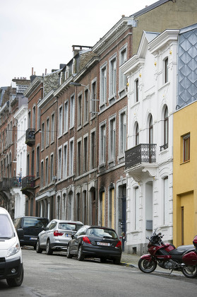 Rue De La Collene Vervier Belgium Editorial Stock Photo - Stock Image ...