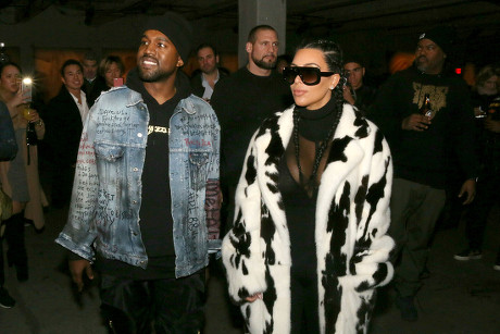 Kim Kardashian out and about, New York, America - 10 Feb 2016