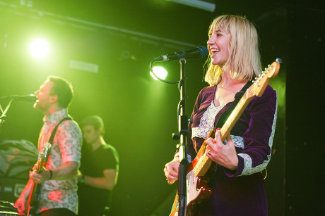 The Joy Formidable in concert at Clwb Ifor Bach, Cardiff, Wales, Britain - 22 Feb 2016