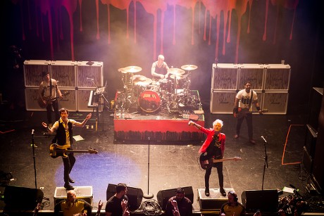 Sum 41 on The Kerrang! Tour 2016, O2 Institute Birmingham, Britain - 12 Feb 2016