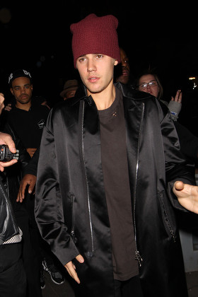 Justin Bieber His After Party Held Editorial Stock Photo - Stock Image