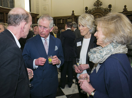 Prince Charles and Camilla Duchess Of Cornwall Attend The Friends Of The National Libraries Reception, London, Britain - 24 Feb 2016
