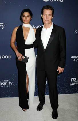 Matthew Mcconaughey Wife Camila Alves Editorial Stock Photo - Stock