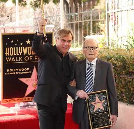 Ennio Morricone receives a Star on the Hollywood Walk of Fame, Los Angeles, America - 26 Feb 2016