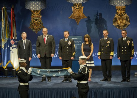Medal Honor Recipient Us Navy Seal Editorial Stock Photo - Stock Image