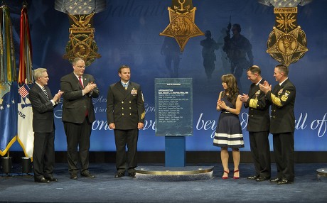 Medal Honor Recipient Us Navy Seal Editorial Stock Photo - Stock Image