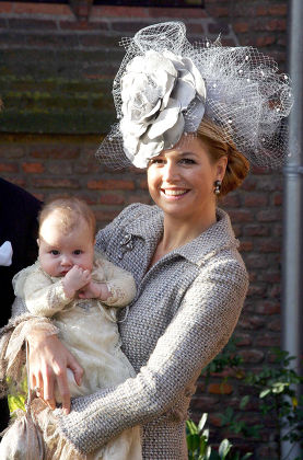 BAPTISM OF PRINCESS ALEXIA, WASSENAAR, NETHERLANDS - 19 NOV 2005 Stock ...