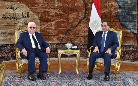President of Iraq Fuad Masum visit to Cairo, Egypt - 07 Mar 2016