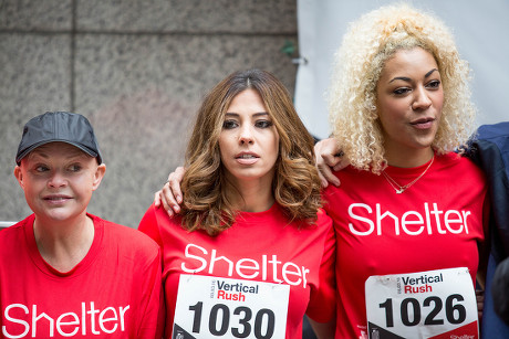 'Vertical Rush' tower running event for Shelter, London, Britain - 08 Mar 2016
