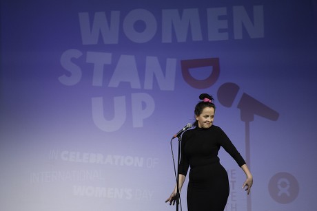 Women Stand Up by Oxfam for International Women's Day at Leicester Square Theatre, London, Britain - 08 Mar 2016