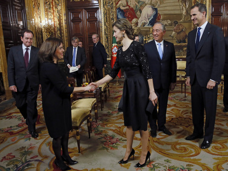 Portugese President Marcelo Rebelo de Sousa visit to Madrid, Spain - 17 Mar 2016