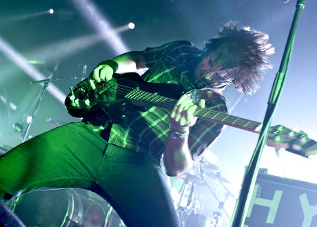 Enter Shikari in concert at The Barrowlands, Glasgow, Scotland, Britain - 13 Oct 2011