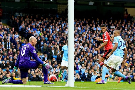 Marcus Rashford Manchester United Fires Shot Editorial Stock Photo ...