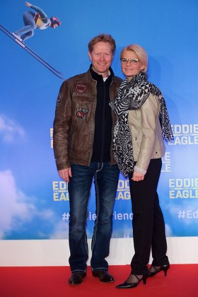 'Eddie The Eagle' film premiere, Munich, Germany - 20 Mar 2016