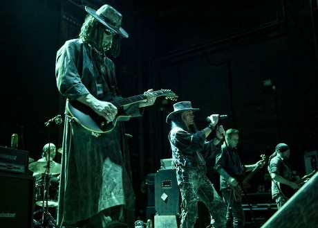 Fields Of The Nephilim in concert, The O2 Academy, Glasgow, Scotland, Britain - 14 Dec 2013