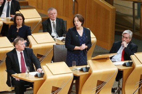 Dissolution of Parliament group, Scottish Parliament, Edinburgh, Scotland, Britain - 23 Mar 2016