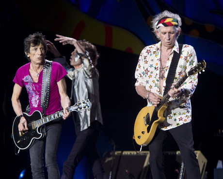 RONNIE WOOD MICK JAGGER KEITH RICHARDS Editorial Stock Photo - Stock ...