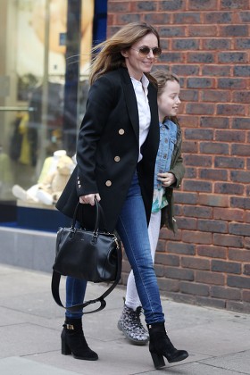 Geri Halliwell out and about, London, Britain - 29 Mar 2016