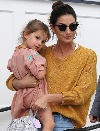 Lily Aldridge out and about, Los Angeles, America - 29 Mar 2016