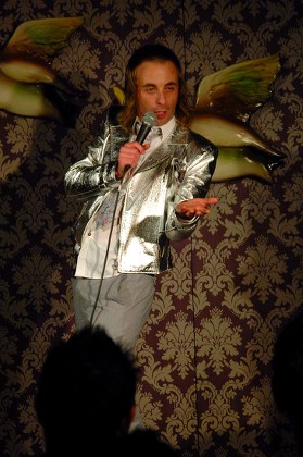 Paul Foot performance, Harrogate Comedy Festival, Britain - 10 Oct 2012