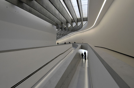 Maxxi Museum Designed By Architect Zaha - Foto de stock de contenido