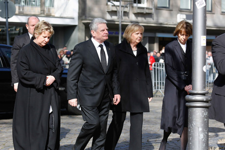 Guido Westerwelle Funeral, Cologne, Germany - 02 Apr 2016