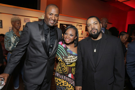 Malcolm D Lee Naturi Naughton Ice Editorial Stock Photo - Stock Image