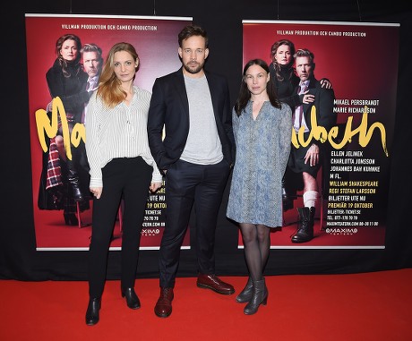 'Macbeth' photocall at the Maximteatern, Stockholm, Sweden - 07 Apr 2016