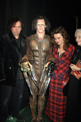 Tim Burton Sam Archer Helena Bonham Editorial Stock Photo - Stock Image ...
