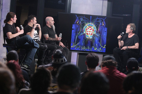 Anthrax at AOL Build Speaker Series, New York, America - 13 Jan 2016