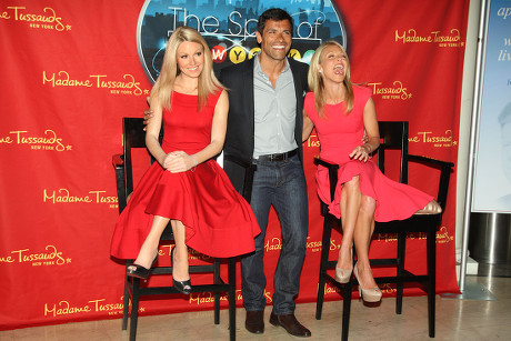 Kelly Ripa Wax Figure Mark Consuelos Editorial Stock Photo - Stock